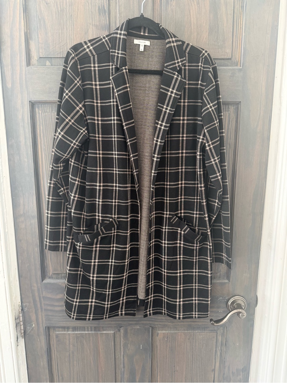 Maurice’s Black & Cream Blazer